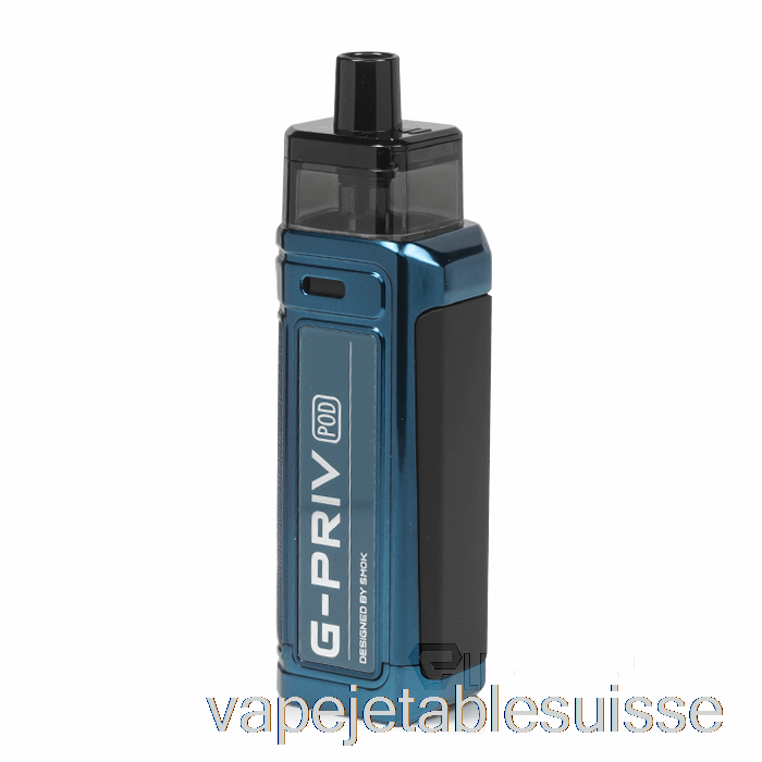 Vape Suisse Smok G-priv 80w Kit Pod Bleu Mat